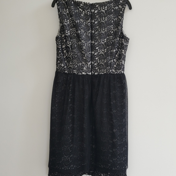French Connection black lace cocktail dress - Picture 2 of 6